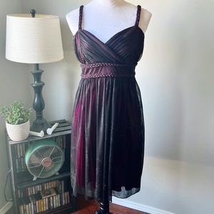 Purple formal dress